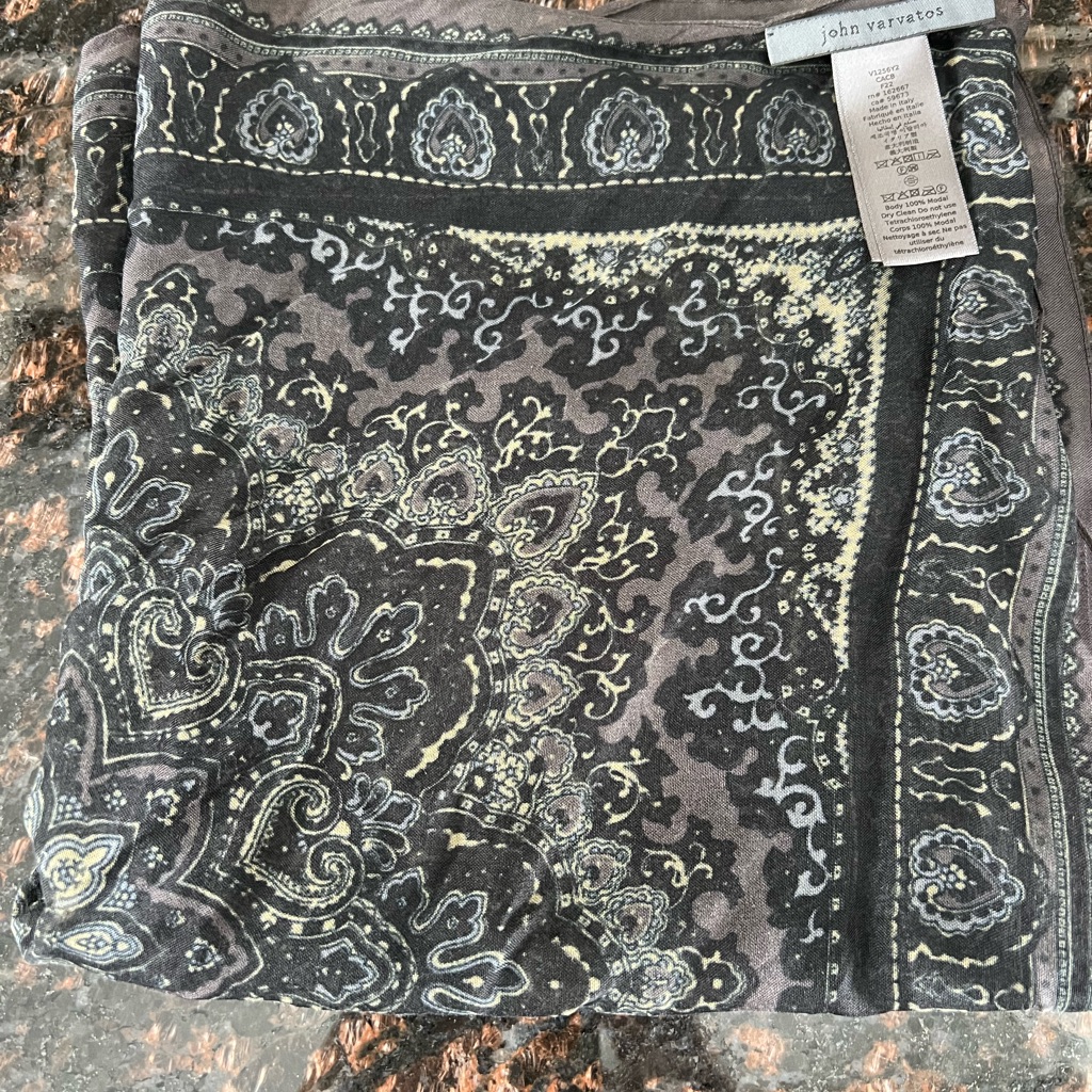 John Varvatos Bandanna 100% Modal Made In Italy
